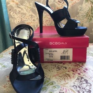 BCBGirls Satin Heels